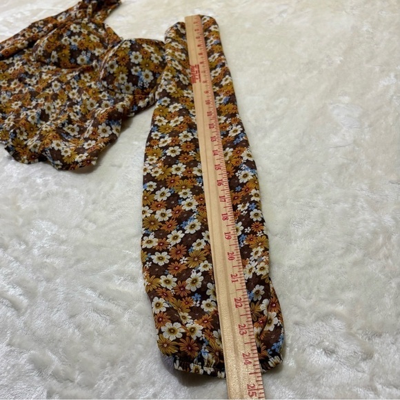 Baby Doll Sweetheart Neckline Off/On The Shoulder Sleeves CottageCore BoHo sz M - Picture 6 of 10